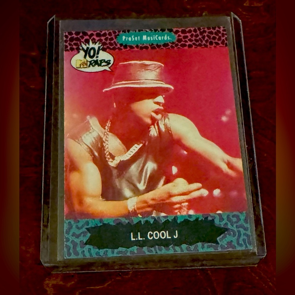 Yo MTV Raps! LL Cool J/Digital Underground/MC Hammer Collector Cards MINT